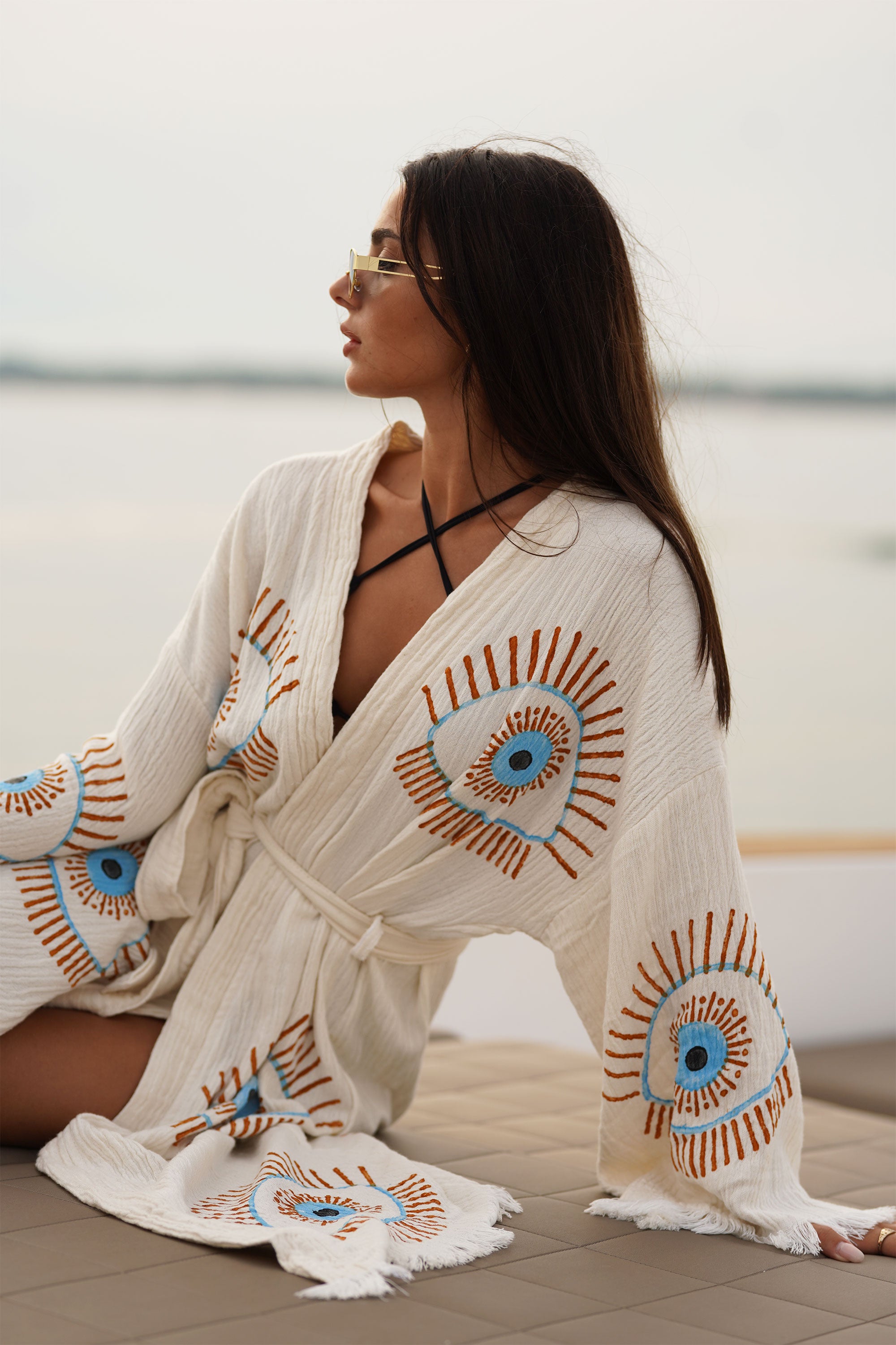 Santorini Kimono