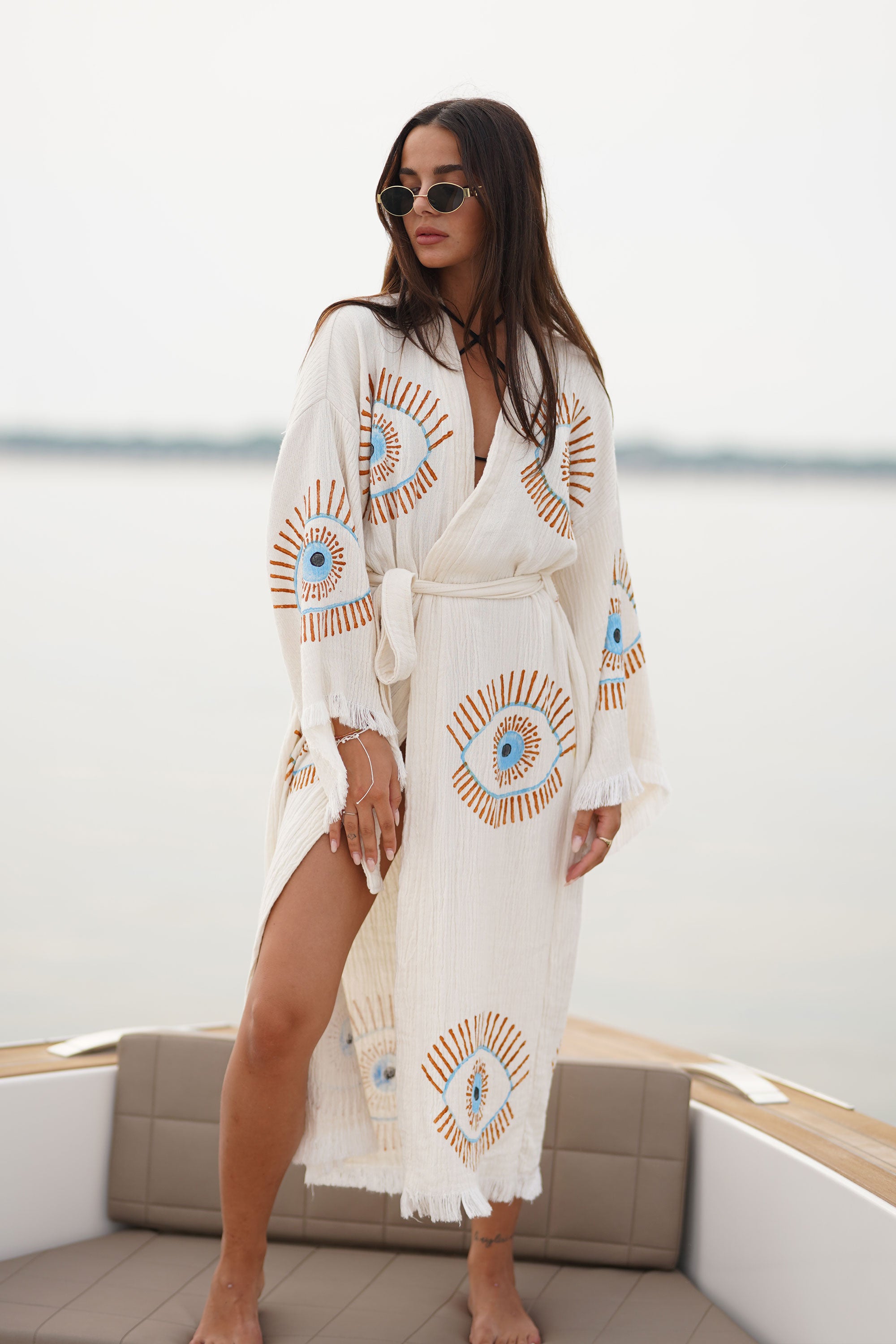 Santorini Kimono