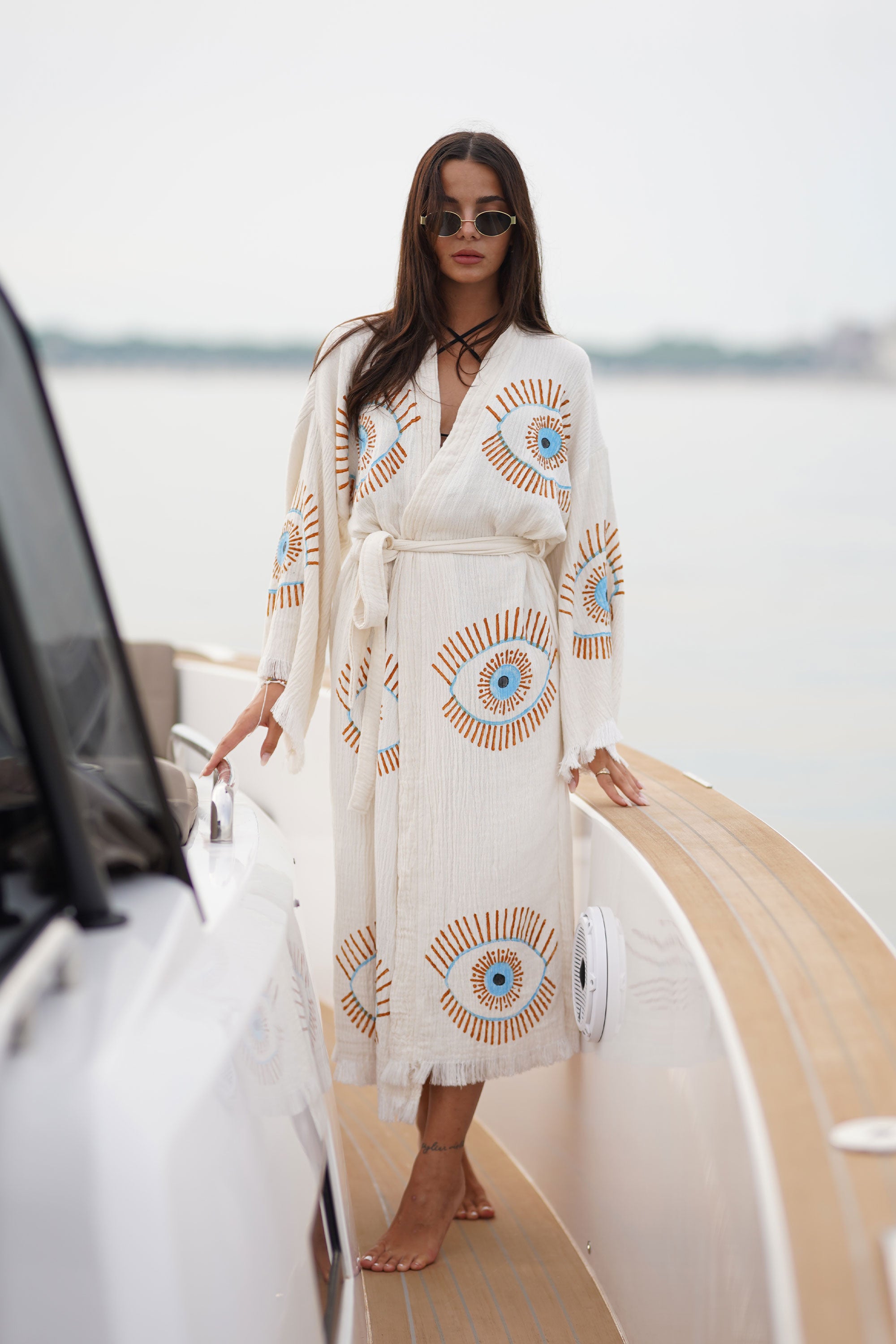 Santorini Kimono