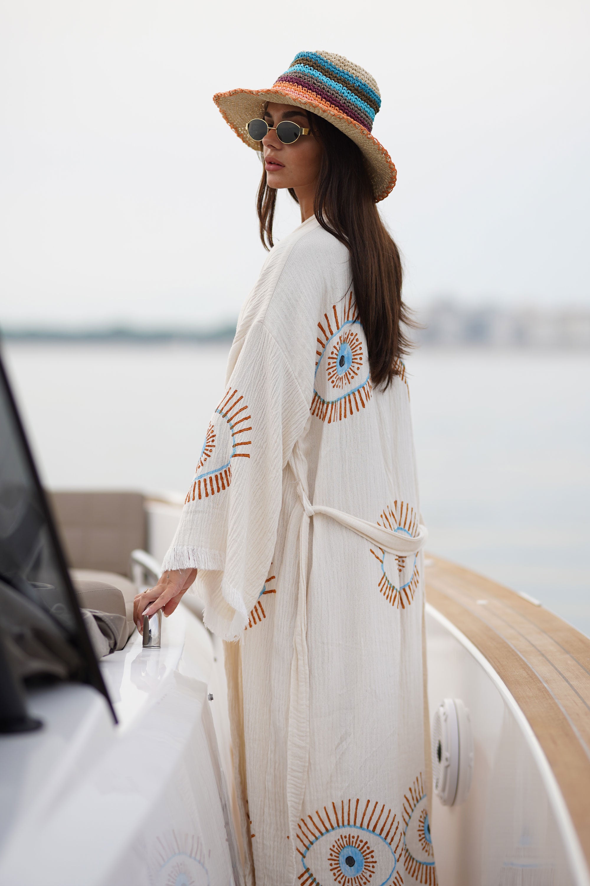 Santorini Kimono